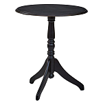 Стол кофейный круглый из массива березы в стиле прованс Vintage варинант исполнения - 1 | Loft Concept в Уфе