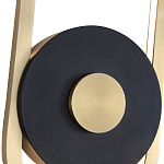 Бра с овальной рамой цвета латунь Midnight Orbit варинант исполнения - 1 | Loft Concept в Уфе