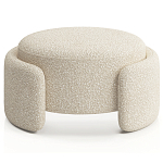 Круглая Оттоманка Alice ткань букле варинант исполнения - 2 | Loft Concept в Уфе