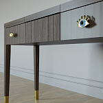 Туалетный стол - Трельяж Elsa Dreams Walnut 120 см варинант исполнения - 3 | Loft Concept в Уфе