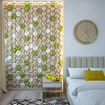 Гипсовая 3D панель с принтографией PM-41 варинант исполнения - 6 | Loft Concept в Уфе