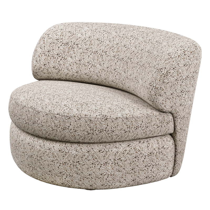 Кресло Ulysses Молочный Серый в Уфе | Loft Concept 