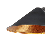 Бра настенное на тонком кронштейне с 2-мя конусообразными плафонами Vintage Reading Light варинант исполнения - 1 | Loft Concept в Уфе