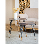 Столик приставной в стиле лофт Unlimited Freedom варинант исполнения - 6 | Loft Concept в Уфе