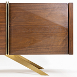 ТВ-тумба в цвете американский орех Introduce варинант исполнения - 4 | Loft Concept в Уфе