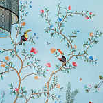 Обои ручная роспись Amazonia Duck Egg варинант исполнения - 4 | Loft Concept в Уфе