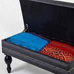 Мягкая банкетка с зоной для хранения Casket Dark Grey варинант исполнения - 4 | Loft Concept в Уфе