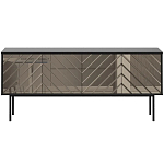 ТВ-тумба с зеркальным декором Serena TV-Stand варинант исполнения - 2 | Loft Concept в Уфе