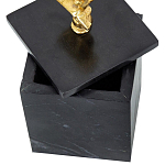 Мраморная шкатулка с бюстом из металла KELLY WEARSTLER варинант исполнения - 5 | Loft Concept в Уфе