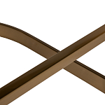 Стул барный букле бежевый с каркасом цвета матовое золото Tactility варинант исполнения - 4 | Loft Concept в Уфе