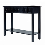 Черная консоль с выдвижными ящиками Monica варинант исполнения - 5 | Loft Concept в Уфе