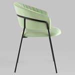 Стул в велюре фисташкового цвета Horizon варинант исполнения - 2 | Loft Concept в Уфе