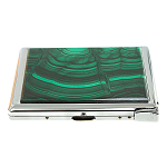 Портсигар на 10 сигарет с газовой зажигалкой из натурального камня Малахит Stone Cigarettes Cases варинант исполнения - 5 | Loft Concept в Уфе