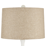 Торшер с белым каркасом и тканевыми абажуром Natural Stems варинант исполнения - 4 | Loft Concept в Уфе