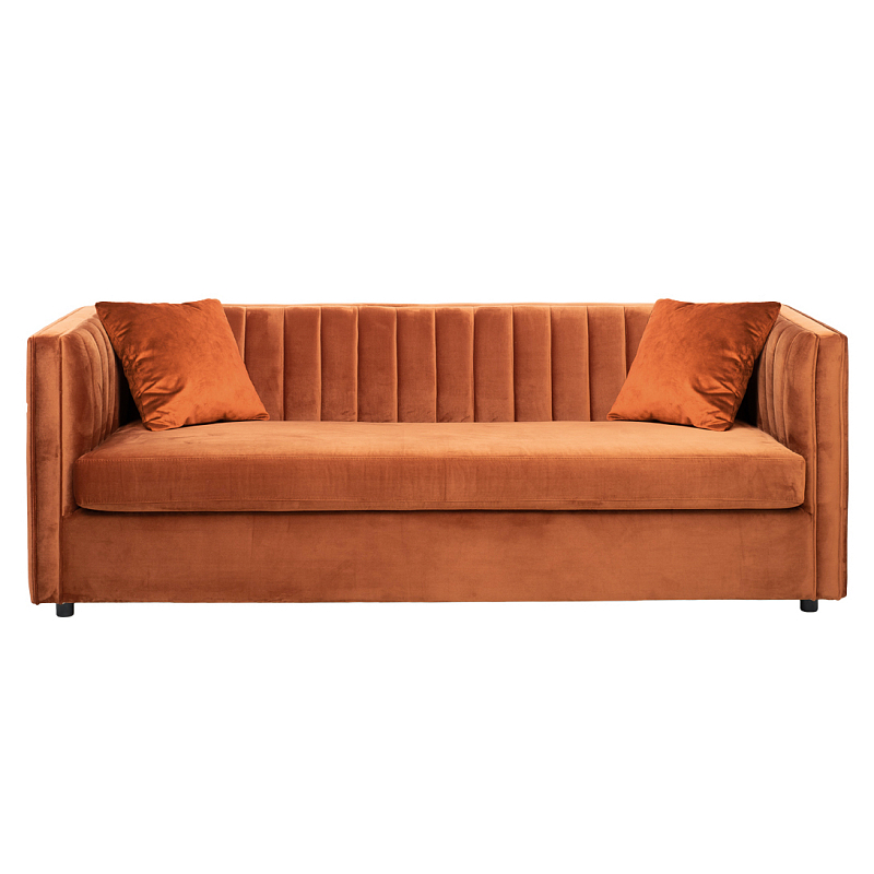 Диван Claire Sofa Терракотовый в Уфе | Loft Concept 