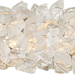 Люстра светодиодная фактурная в форме кольца Amber Crystal варинант исполнения - 1 | Loft Concept в Уфе