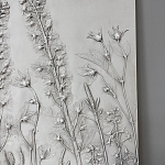 Панно Дельфиниум варинант исполнения - 3 | Loft Concept в Уфе