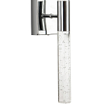 Бра со стеклянным плафоном хром Gileberte Glass Tube Wall Lamp Chrome варинант исполнения - 2 | Loft Concept в Уфе