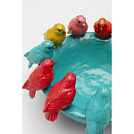 Декоративное дизайнерское блюдо разноцветные попугаи  варинант исполнения - 2 | Loft Concept в Уфе