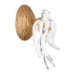 Бра с прозрачной стеклянной фигуркой птички Serip Voa варинант исполнения - 3 | Loft Concept в Уфе