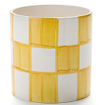 Кашпо из керамики с графическими принтами Brighter варинант исполнения - 5 | Loft Concept в Уфе