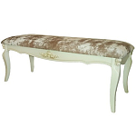 Банкетка велюр в стиле прованс Blaise French Seating Banquette варинант исполнения - 1 | Loft Concept в Уфе