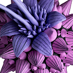 Статуэтка тропический фрукт Tropical Fruit Alien Blue Tulip варинант исполнения - 2 | Loft Concept в Уфе