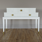 Премиальная Консоль с тремя ящиками Elsa Dreams White варинант исполнения - 3 | Loft Concept в Уфе