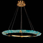 Люстра в форме кольца с цветочным декором Warm Heavenly Light варинант исполнения - 4 | Loft Concept в Уфе