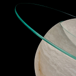 Торшер - журнальный стол Cryptocrystalline Stone варинант исполнения - 8 | Loft Concept в Уфе