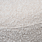 Кресло без подлокотников с обивкой из белой ткани букле Pacification варинант исполнения - 3 | Loft Concept в Уфе