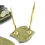 Настольный письменный набор из змеевика из 7-ми элементов Successful Leader варинант исполнения - 8 | Loft Concept в Уфе