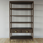 Стеллаж с двумя ящиками Elsa Dreams Walnut варинант исполнения - 4 | Loft Concept в Уфе