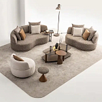 Двухместный диван Calypso варинант исполнения - 4 | Loft Concept в Уфе