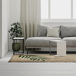 Комплект из 2-х приставных столов белого цвета из дерева ZIGOSH WHITE варинант исполнения - 3 | Loft Concept в Уфе