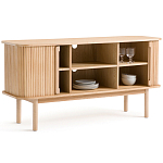 Длинный низкий буфет с 2-мя раздвижными дверцами Toinette Light Cupboard варинант исполнения - 3 | Loft Concept в Уфе