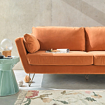 Приставной стол из керамики Manufacto Gray-green варинант исполнения - 5 | Loft Concept в Уфе