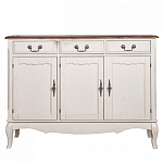Буфет трехстворчатый с 3-мя ящиками в стиле прованс Interiors Romance варинант исполнения - 1 | Loft Concept в Уфе