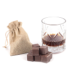 Камни для охлаждения виски из красного лемезита Natural Stone Cube варинант исполнения - 6 | Loft Concept в Уфе