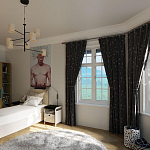 Гладкий карниз KT-71 варинант исполнения - 1 | Loft Concept в Уфе