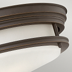 Потолочный светильник для ванных комнат со стеклянным плафоном в форме перевернутого конуса Hinkley варинант исполнения - 23 | Loft Concept в Уфе