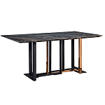 Стол обеденный со стальными ножками оригинальной формы Gourmet Meal варинант исполнения - 1 | Loft Concept в Уфе