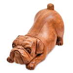 Статуэтка деревянная в виде собаки Puppy варинант исполнения - 1 | Loft Concept в Уфе