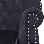 Кресло Charlie Armchair black velour варинант исполнения - 5 | Loft Concept в Уфе