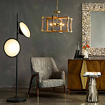 Торшер черный с 2-мя большими лампами Black Diffusers варинант исполнения - 3 | Loft Concept в Уфе