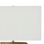 Настольная лампа с прямоугольным белым абажуром Skillful Face варинант исполнения - 2 | Loft Concept в Уфе