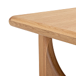 Стол журнальный из массива и шпона дуба Oak Essence Carden варинант исполнения - 5 | Loft Concept в Уфе