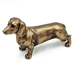 Статуэтка такса с реалистичными деталями и гладкой поверхностью Dachshund Style варинант исполнения - 1 | Loft Concept в Уфе