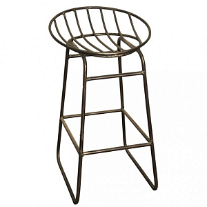 Барный стул Industrial Iron Grille Bar Stool