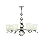 Люстра с матовыми конусными плафонами и декоративными элементами в форме шаров Hinkley варинант исполнения - 14 | Loft Concept в Уфе